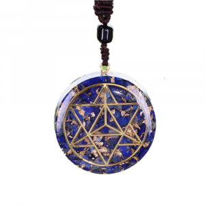 Lapis Lazuli Emf Protection Orgonite Necklace
