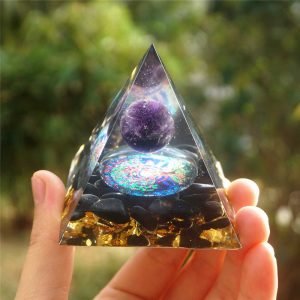Amethyst Crystal Sphere Chakra Orgone Pyramid-orgonewarehouse.com-2