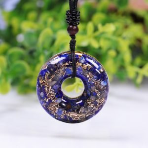 Lapis Lazuli Doughnut Healing Chakra Jewelry 1
