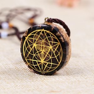 Seed Of Life Ancient Orgon Energy Crystal Pendant 2
