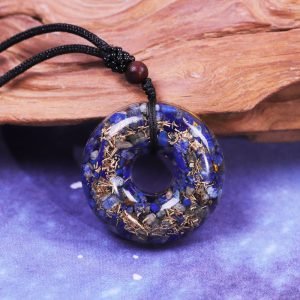 Lapis Lazuli Doughnut Healing Chakra Jewelry 2