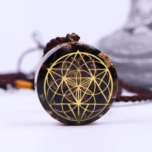 Seed Of Life Ancient Orgon Energy Crystal Pendant 1
