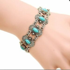 Fashion retro and beautiful bracelet with hidden silver